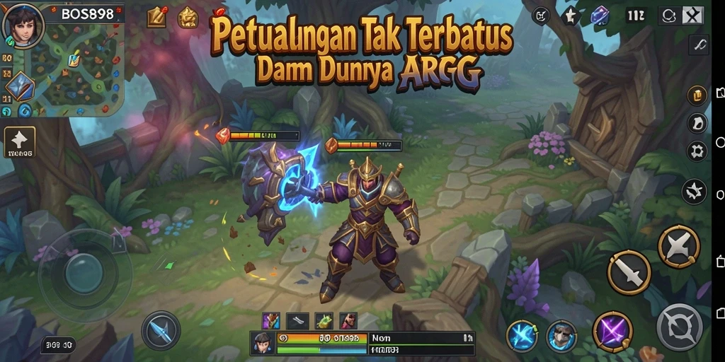 Tampilan gameplay yang mendebarkan dan penuh aksi di BOS898.