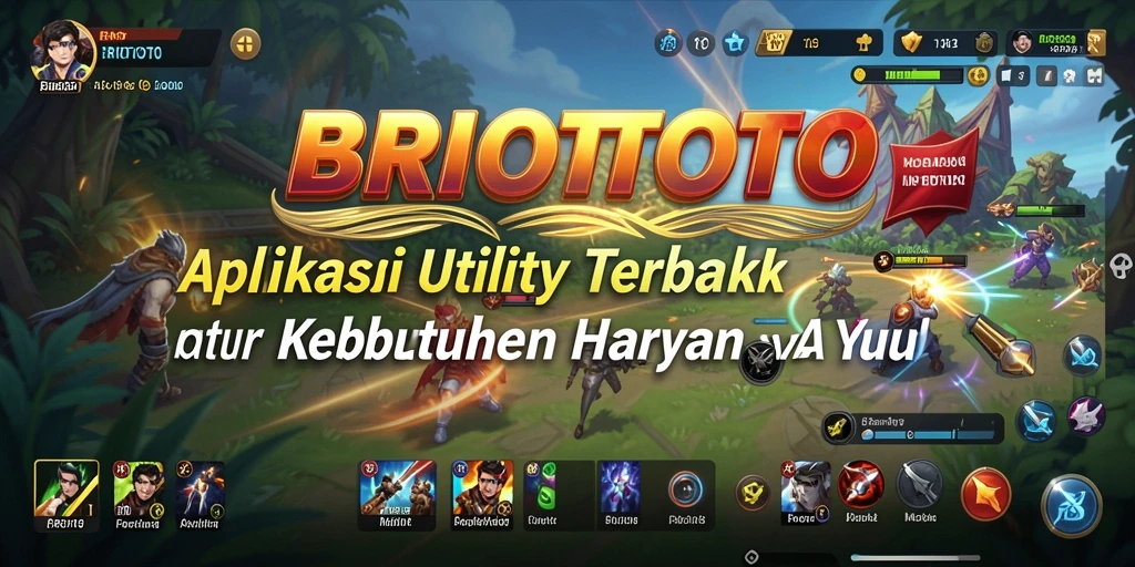 Tampilan antarmuka <strong>BRIOTOTO</strong> yang sederhana dan mudah digunakan.