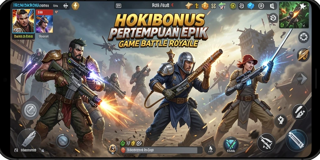 Tampilan permainan HOKIBONUS yang intens dan seru.