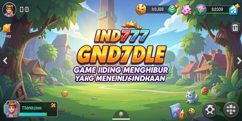 Gameplay IND777 menunjukkan pengumpulan sumber daya yang menyenangkan dan otomatis.