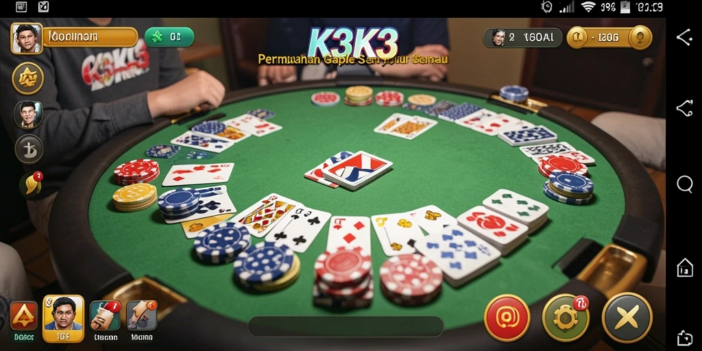 Tampilan menarik dari gameplay K3K3 yang penuh aksi.