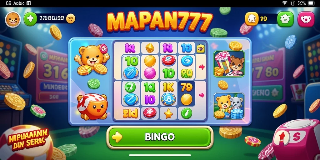 Gameplay seru dan menarik dari MAPAN777 Bingo.