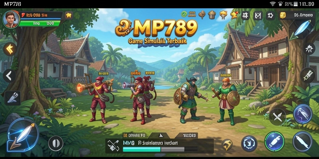 Tampilan gameplay menarik dari MVP789 yang penuh dengan simulasi seru.