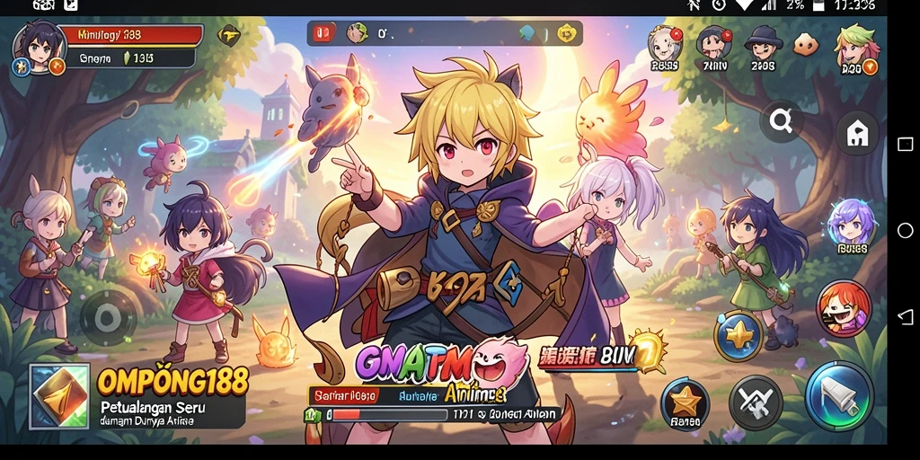 Tampilan gameplay menarik dari OMPONG188 yang penuh aksi.