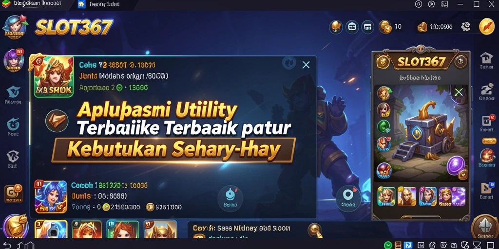 Screenshot utama SLOT367 menunjukkan fitur manajemen tugas yang canggih.