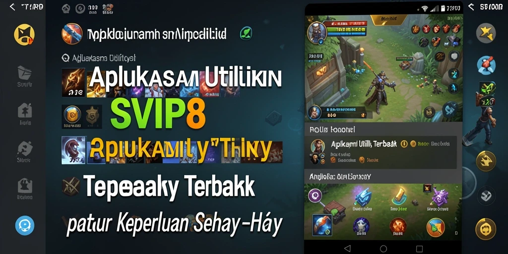Tampilan antarmuka pengguna aplikasi SVIP8 yang modern dan fungsional.