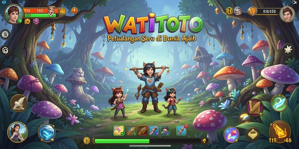 Gameplay seru WATITOTO di dunia petualangan yang penuh tantangan.
